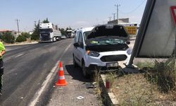 Artık Yeter!!! Nevşehir Acıgöl yolunda kaza:  1 yaralı