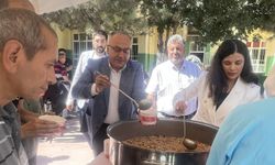Derinkuyu'da Özel İnsanlara Aşure İkramı Yapıldı