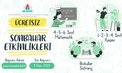 İlkokul ve Ortaokul Öğrencileri İçin Ücretsiz Kurslar Başlıyor