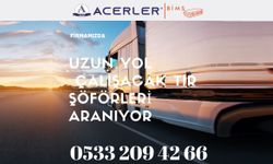 Acil İş! Nevşehir'de Uzun Yol Tır Şoförleri Aranıyor