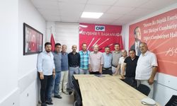 Nevşehir CHP'de eski ve yeni ilçe Başkanları buluştu