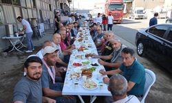 AK Parti Nevşehir heyeti sanayi esnafıyla kahvaltıda buluştu