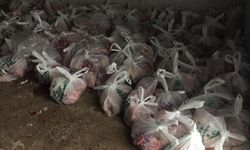 280 aileye kurban bağışları dağıtıldı