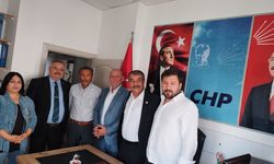 Yeni gençlik kolları başkanı atandı, CHP'ye hayırlı olsun ziyaretinde bulunuldu