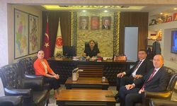 Halkbankası Kayseri Bölge Koordinatörü ve Nevşehir Halkbankası Müdürü Genel Sekreter Duru'yu Ziyaret Etti