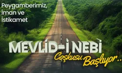 Nevşehir'de Mevlid-i Nebi coşkusu başlıyor
