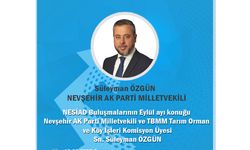 NESİAD Milletvekili Özgün'ü misafir edecek