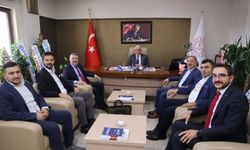 Nevşehir Kurs-Der'den İl Milli Eğitim Müdürü Yazıcı'ya Ziyaret