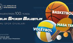 Voleybol, basketbol ve masa tenisi müsabakaları oynanacak