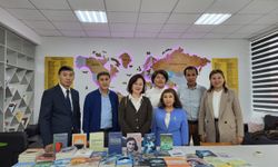 "Uluslararası ilişkiler ve dünya edebiyatı" kitap sergisi 