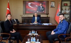 Av. Muhammet Berk Arslan ve Gamze Nur Poyraz, İl Emniyet Müdürü Ali Loğoğlu’nu ziyaret etti