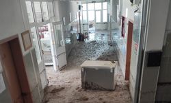 Nevşehir Mesleki Eğitim Merkezi'nde selin faturası ağır oldu
