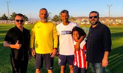 Luis Nani, Nevşehir Belediyespor'un antrenmanını ziyaret etti