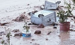 Nevşehir'de dolu ve sağanak yağış tarım arazilerini vurdu