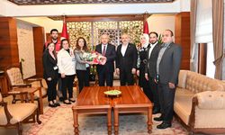 Nevşehir Valisi Fidan’a 'Kızılay Haftası' ziyareti