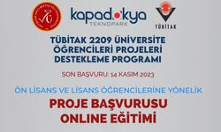 Kapadokya Teknopark’tan TÜBİTAK 2209 Proje Hazırlama Eğitimleri