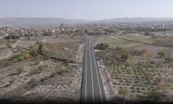 Ortahisar-Göreme yoluna konfor tabakası serildi