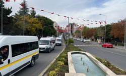 Nevşehir'de 200 araçlık İsrail'i protesto konvoyu