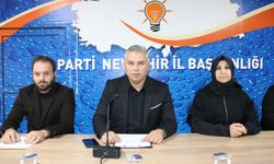Nevşehir AK Parti'den Filistin Açıklaması