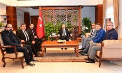 ASKF ve TFF heyetinden Vali Fidan'a ziyaret