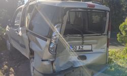 Nevşehir'de kazasız gün geçmiyor! 1 yaralı