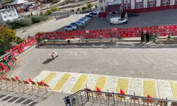 Nevşehirli öğrencilerden 100. yılda bayrak sergisi