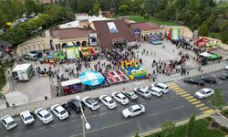Nevşehir'de çocuklar doyasıya eğlendi büyükler sevindi