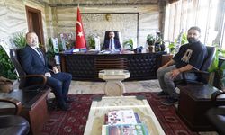 NERO Başkanı Özsoy'dan Ürgüp Kaymakamı Özsoy'a Ziyaret