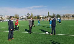 Acıgöl'de liseler arası futbol turnuvası başladı.