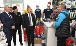Vali Fidan, Nevşehir esnaflarını ziyaret etti
