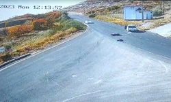 Nevşehir'de motosiklet ile kamyonet çarpıştı...