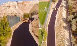 Ürgüp İlçe Stadyumu Etrafına Asfalt Çalışması