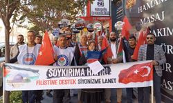 Memur-Sen'den Filistin’e destek İsrail’e lanet