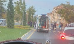 Nevşehir'de motosiklet yayaya çarptı: 2 yaralı