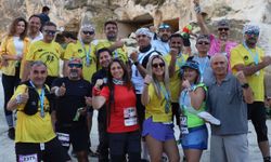 NEVÜ personeli Salomon Cappadocia Ultra Trail'de