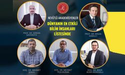 NEVÜ Dünyanın en etkili bilim insanları listesinde