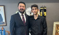 Nevşehirli öğrenciler Meclis'te Çalışkan'ın yanında