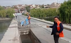 Avanos tarihi taş köprü restore ediliyor