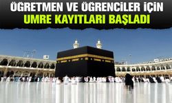 Öğrenciler için umre kayıtları başladı!