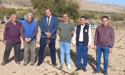 Nevşehir Avanos'taki Aronya bahçesine ziyaret