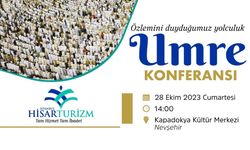 Umre konferansına tüm Nevşehir davetlisiniz!