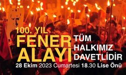 Nevşehir Kaymaklı'da 100. yıl Fener alayı