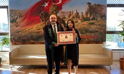 Nevşehir Barosunda genç avukat cüppe giydi