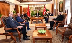Pınarbaşı ve Oda Başkanları Vali Fidan'ı ziyaret etti