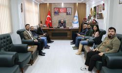 Başkan Aksoy'a eğitimcilerden teşekkür ziyareti