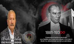 Başkan Salaş'dan “10 Kasım” Mesajı