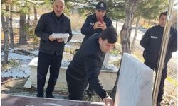Ürgüp Ayvalı köyünde Şehit polis mezarı başında anıldı
