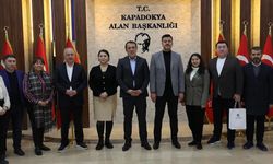Kazakistan heyeti Kapadokya Alan Başkanlığı’nda