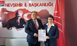 Hacıbektaş için CHP'den resmi başvuru yaptı