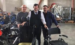 Nevşehir'e 6 tır dolusu tekerlekli sandalye gönderdi